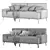 Summit: Modern Multi-Purpose Sofa 3D model small image 4