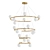 Elegant Sphere Orbit Chandelier 3D model small image 1