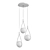 Elegant Glass Pendant Lamp: "Macapa 3D model small image 2
