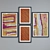 Modern Abstract Picture Frame Set 3D model small image 4