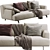 Modern and Stylish Poliform Tribeca Sofa 3D model small image 1