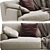 Modern and Stylish Poliform Tribeca Sofa 3D model small image 2