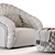 Cantori Portofino Armchair: Elegant and Versatile 3D model small image 5