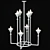 Elegant Vincennes Primo Chandelier 3D model small image 1