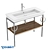 DURAVIT White Tulip Metal Console - WT4547B 3D model small image 10