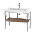 DURAVIT White Tulip Metal Console - WT4547B 3D model small image 1