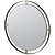 Betsy Metal Frame Mirror by Kare Design 3D model small image 1