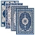 Vintage Blue Rug - Classic Design 3D model small image 1