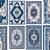 Vintage Blue Rug - Classic Design 3D model small image 2