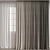 Elegant Curtain Design 3D model small image 1