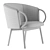 ZANT Armchair: Modern Comfort for Your Living Space 3D model small image 4