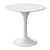 Modern White Dining Table 3D model small image 1