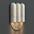  Raku Yaki Trio Sconce 3D model small image 5