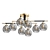 Vintage-inspired Chandelier for Stunning Ambiance 3D model small image 1