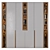 Modern Style Wardrobes with Integrated Handles 3D model small image 1
