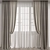 Elegant Drapery for Your Home 3D model small image 1