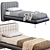 Sleek Dedalo Up Bed: Modern Design, Superior Comfort 3D model small image 3