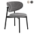 Elegant Oleandro Wood Chair: Calligaris-Inspired 3D model small image 2