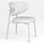 Elegant Oleandro Wood Chair: Calligaris-Inspired 3D model small image 5