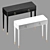 Elegant Caesar Console Table 3D model small image 3