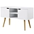 Modern Mitra Sideboard by Actona 3D model small image 1