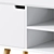 Modern Mitra Sideboard by Actona 3D model small image 3