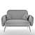 Berber Sofa: Stylish and Comfortable 3D model small image 7