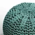 Shore Pouffe: Stylish and Versatile 3D model small image 6