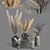 Harvest Bliss: Dry Bouquet Set 3D model small image 1