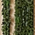 Wooden Base Vertical Garden - Set 536 3D model small image 2