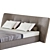 Title: Elegant Poliform REVER Bed for Luxurious Comfort 3D model small image 3
