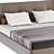Title: Elegant Poliform REVER Bed for Luxurious Comfort 3D model small image 6