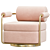 Modern Anderson Armchair 3D model small image 1