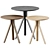 Sleek & Stylish Nuez Occasional Table 3D model small image 1