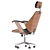 Orzech Chair: Modern PBR Design 3D model small image 5