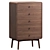 Modern Chest of Drawers - BOWEN 5 3D model small image 1