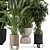 Greenery in Ferm Living Bau Pot: Set of 538 3D model small image 6