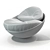 Etel Esfera Armchair: Modern and Stylish Design 3D model small image 3