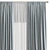 Elegant Home 966: Modern Curtains 3D model small image 2