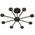 Elegant Gallo Chandelier 3D model small image 2