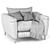 Unwind in Style: Squishmeister Love Seat 3D model small image 4