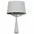 A1 Milan Nordic Style Bedside Table Lamp 3D model small image 2