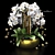 Elegant White Orchid Vase 3D model small image 2