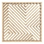 Modern Geometric Wood Wall Art 3D model small image 2