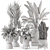 Ferm Living Bau Pot Large - Set 540 for Stylish Indoor Plants 3D model small image 7