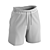 Sporty Beach Shorts 3D model small image 6