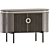 Zaha Collection Chest of Drawers 3D model small image 1