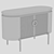Zaha Collection Chest of Drawers 3D model small image 3