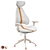 GRUPPSPEL Gaming Chair: Comfort and Style for Gamers 3D model small image 2