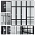 Sleek Aluminum Door 18: Stylish and Durable 3D model small image 1